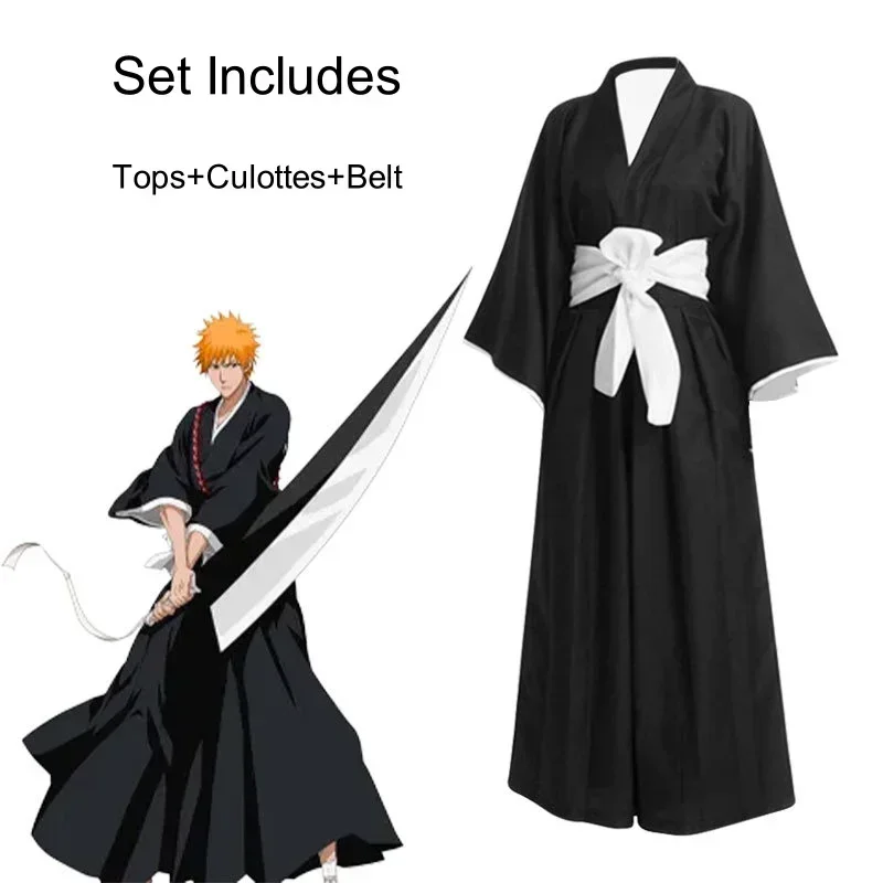 Anime Cosplay Bleach - الإصدار الجديد: زي تنكري كامل لشخصية
