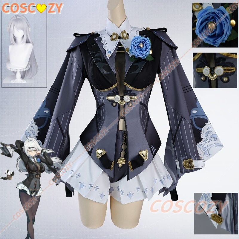 Anime Cosplay Outfit - Zenless منطقة صفر Yixuan تأثيري حلي