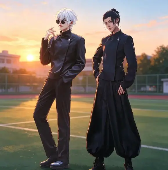 Jujutsu Kaisen Uniform - أزياء تنكرية من أنمي جوجوتسو كايسن،