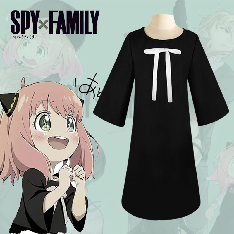 Anime Cosplay One Piece - فستان Spy X Family Aniya Cosplay