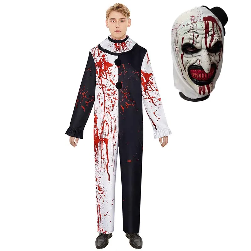 Anime Cosplay Outfits Male - أزياء الهالوين للرجال أزياء المهرج التأثيرية