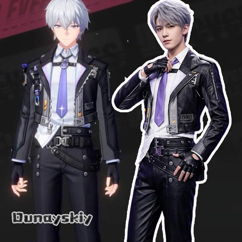 Anime Cosplay Outfits Male - زي تنكري OHaYo*/Neverness to Everness للرجال،