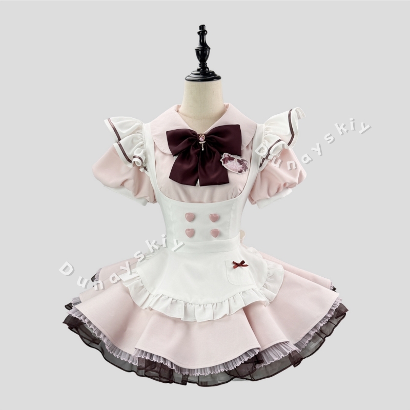 Anime Cosplay Plus Size - فستان تنكري على طراز الخادمة سويت
