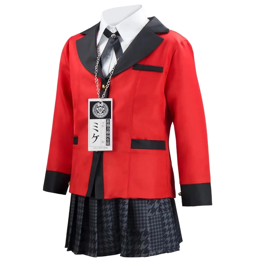 Anime Cosplay Yumeko - زي تنكري لشخصية يوميكو جابامي، زي