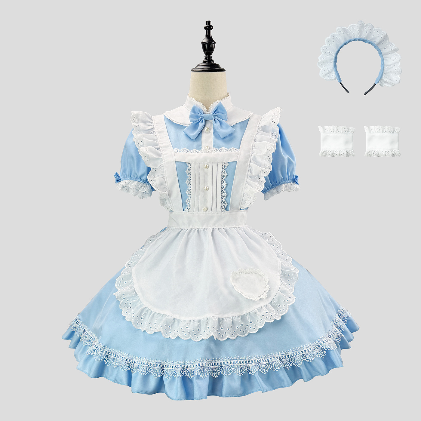 Anime Cosplay Plus Size - أزياء خادمة لوليتا لطيفة وجذابة للنساء،