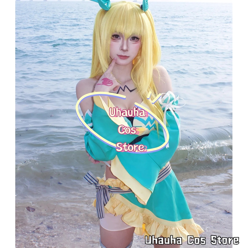 Anime Cosplay Outfits Female - زي كوسبلاي أنمي لوسي هارتفيلا، طقم