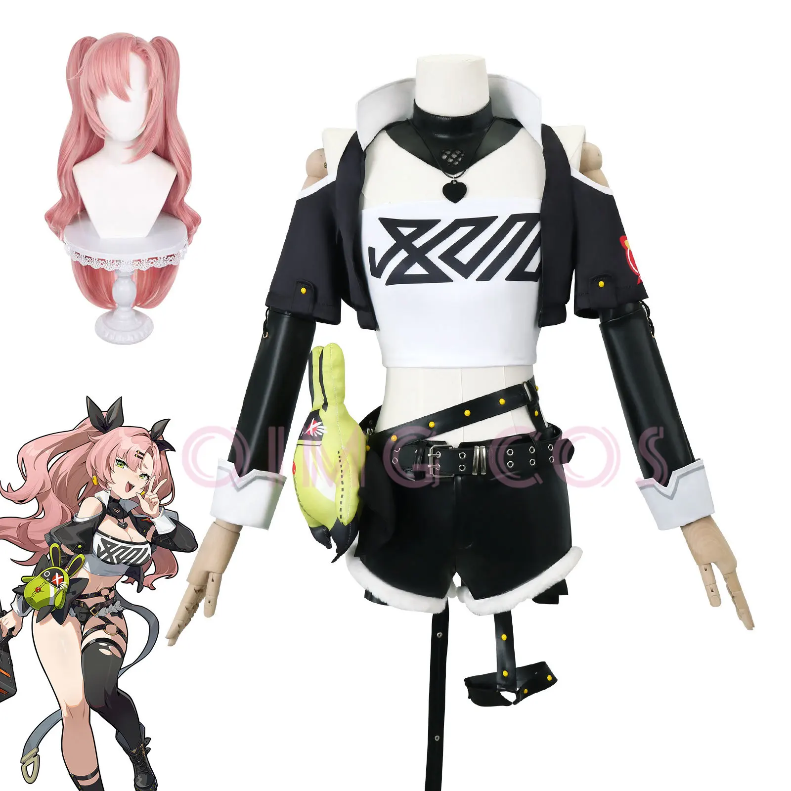 Anime Cosplay Mujer - زي تنكري نيكول ديمارا زينلس زون