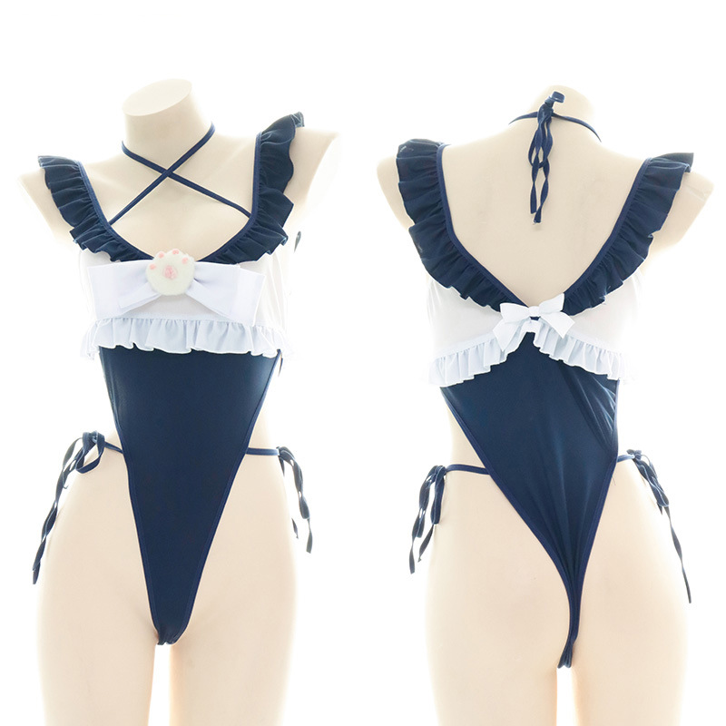 Anime Cosplay One Piece - لطيف تكدرت حافة قطعة واحدة ملابس