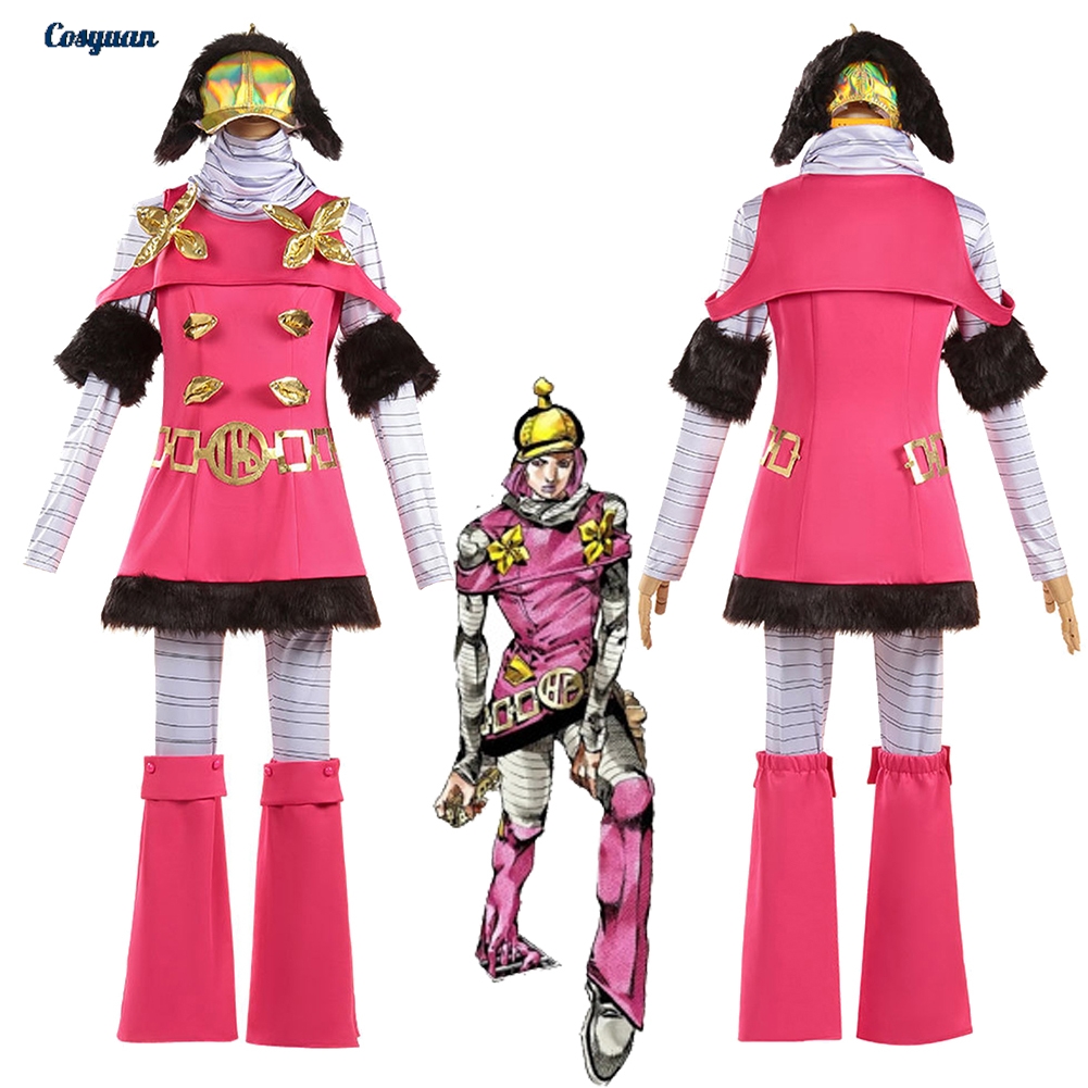 Cosplay Anime Jojo - ملابس تنكرية لشخصية جوجو من أنمي