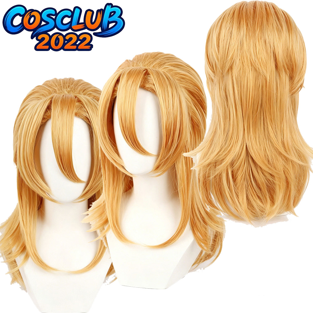 Cosplay Anime Jojo - باروكة دييغو براندو للتنكر، إكسسوارات أزياء