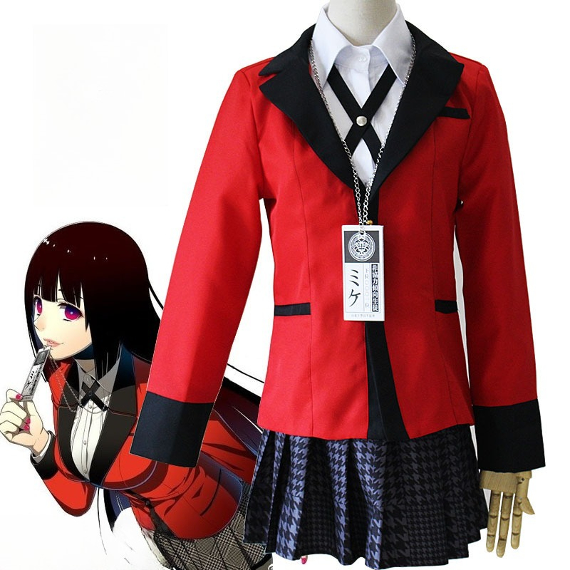 Anime Cosplay Yumeko - زي تنكري لشخصية جابامي يوميكو من