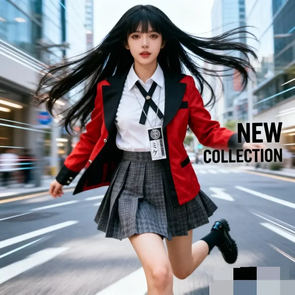 Anime Cosplay Yumeko - زي تنكري أنمي كاكيجوروي جابامي يوميكو