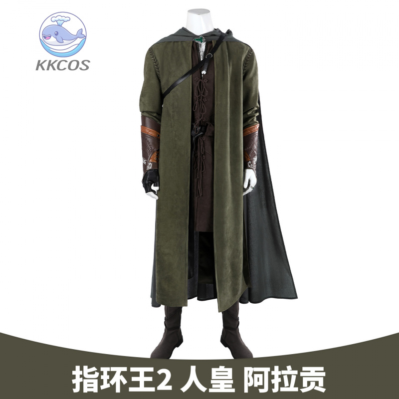 Anime Cosplay Male - أزياء RingLords Aragorn التأثيرية، سراويل علوية،