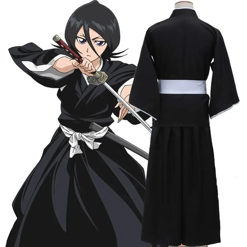 Anime Cosplay Bleach - زي تنكري أنمي بليتش كيمونو كوتشيكي