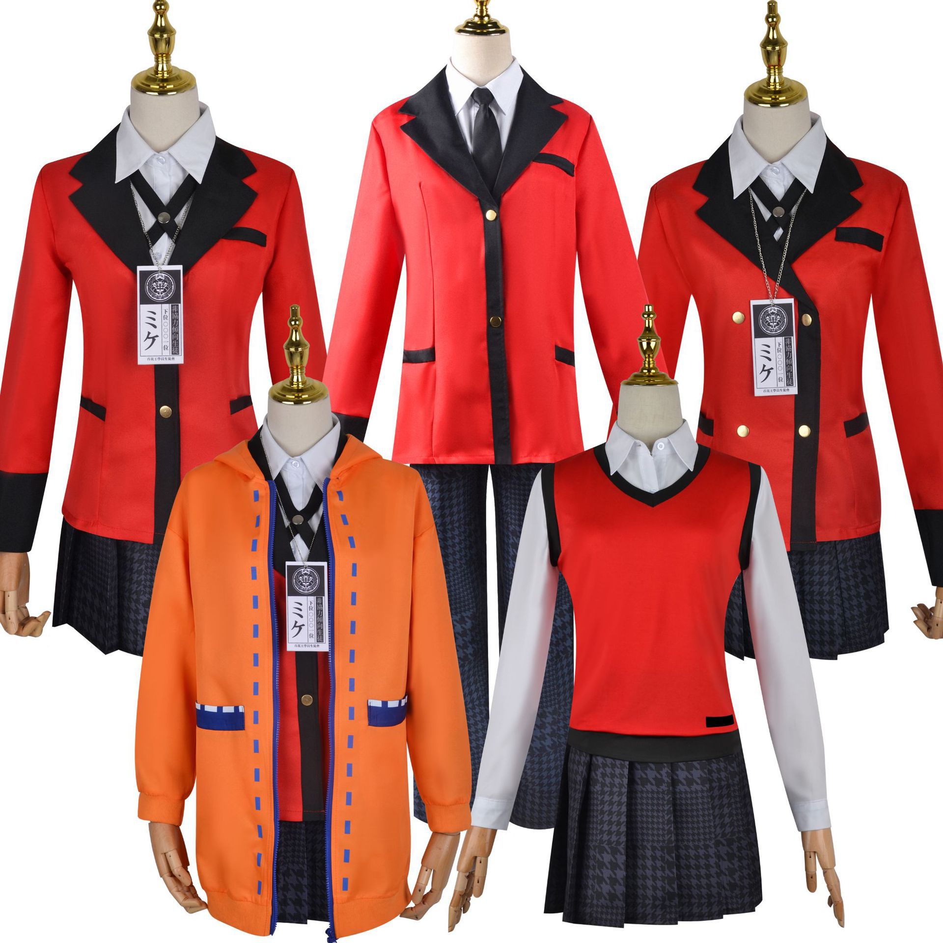 Anime Cosplay Yumeko - زي تنكري من أنمي كاكيغوروي، زي