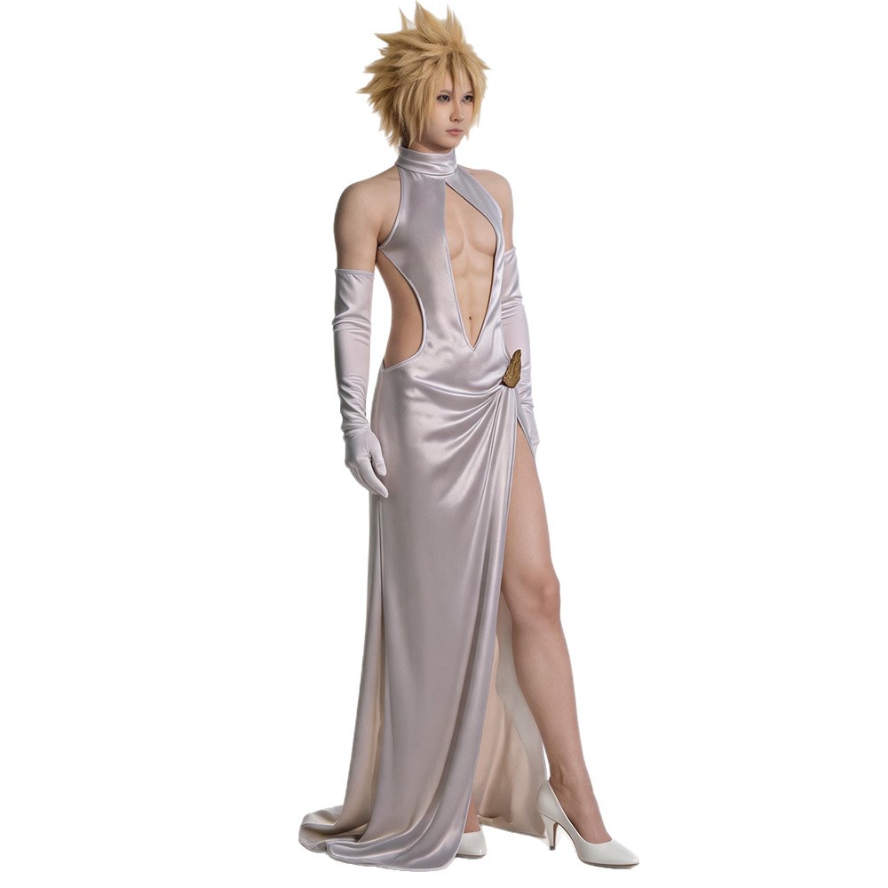 زي تنكري لشخصية كلاود سترايف م - مراجعة Anime Cosplay Outfits Female وسعره