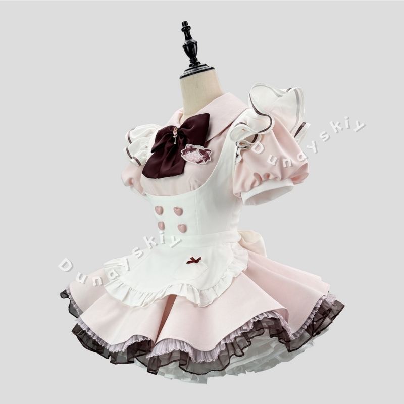 فستان تنكري على طراز الخادمة س - مراجعة Anime Cosplay Plus Size وسعره