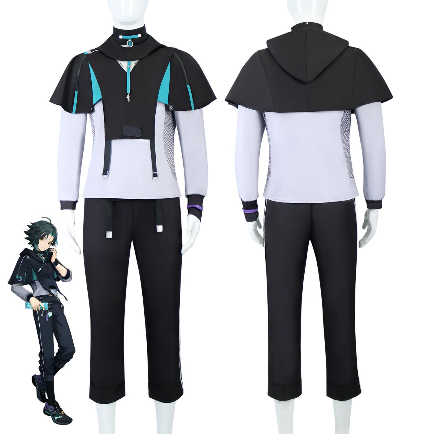 أزياء هالوين شياو، ملابس شخصية - مراجعة Anime Cosplay Outfits Male وسعره
