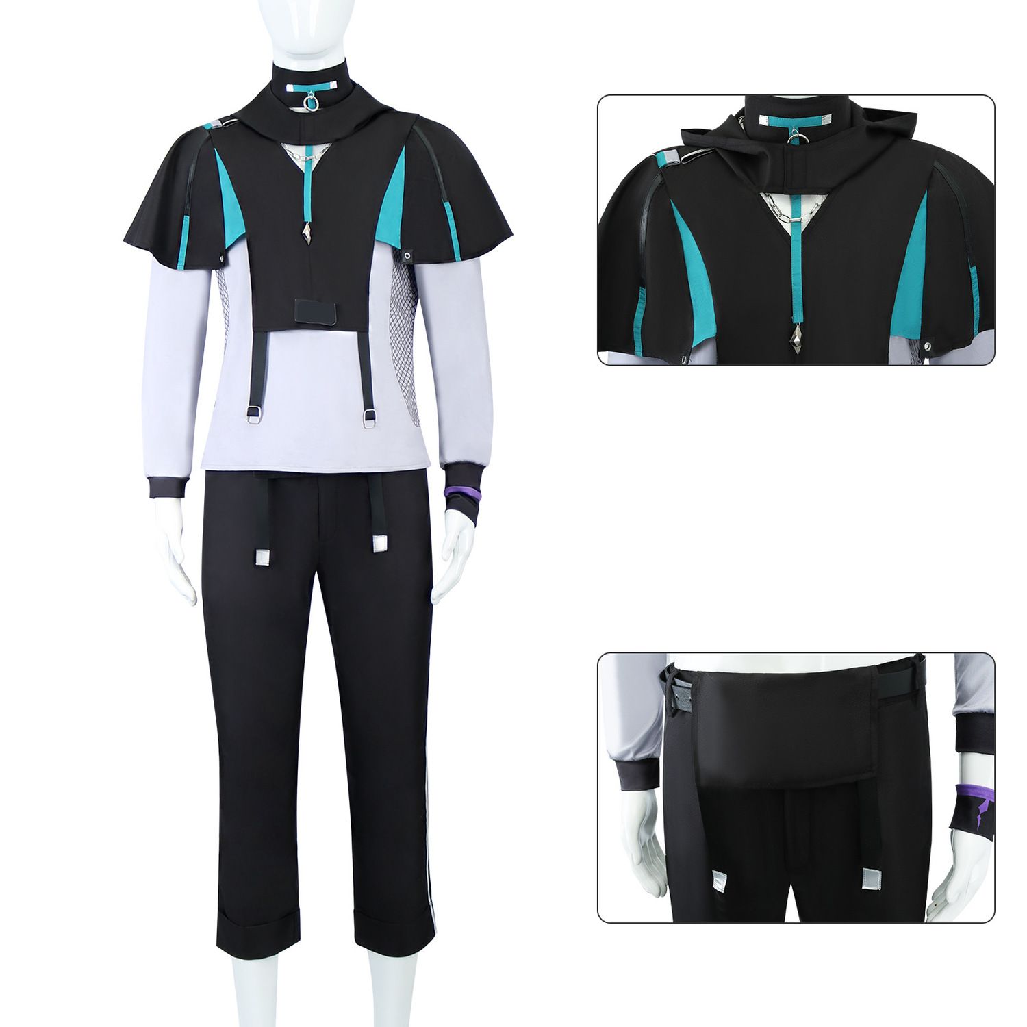 أزياء هالوين شياو، ملابس شخصية - مراجعة Anime Cosplay Outfits Male وسعره