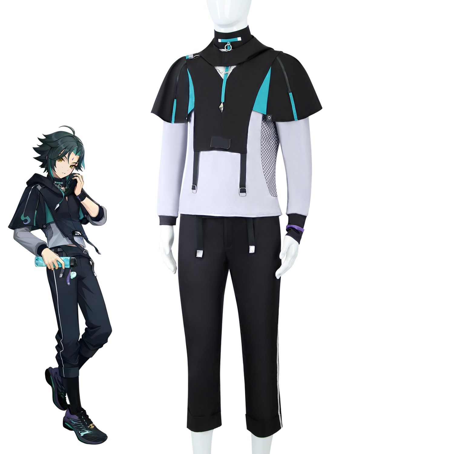 أزياء هالوين شياو، ملابس شخصية - مراجعة Anime Cosplay Outfits Male وسعره