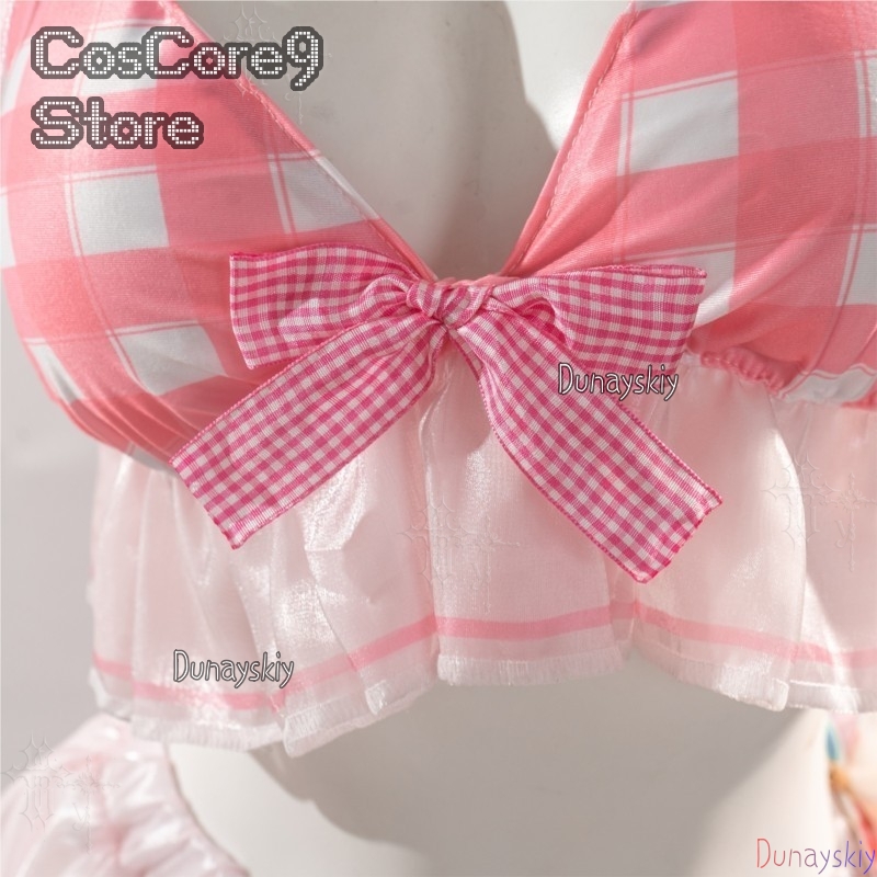 زي تنكري صيفي للشاطئ على طراز  - مراجعة Anime Cosplay Outfits Female وسعره