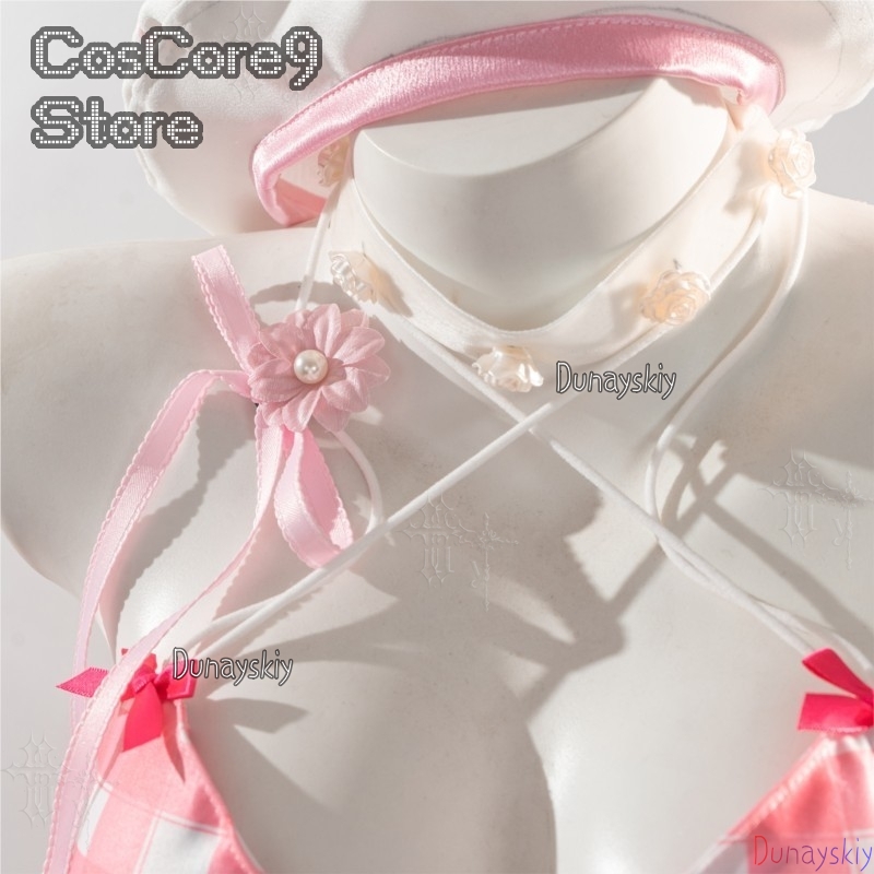 زي تنكري صيفي للشاطئ على طراز  - مراجعة Anime Cosplay Outfits Female وسعره