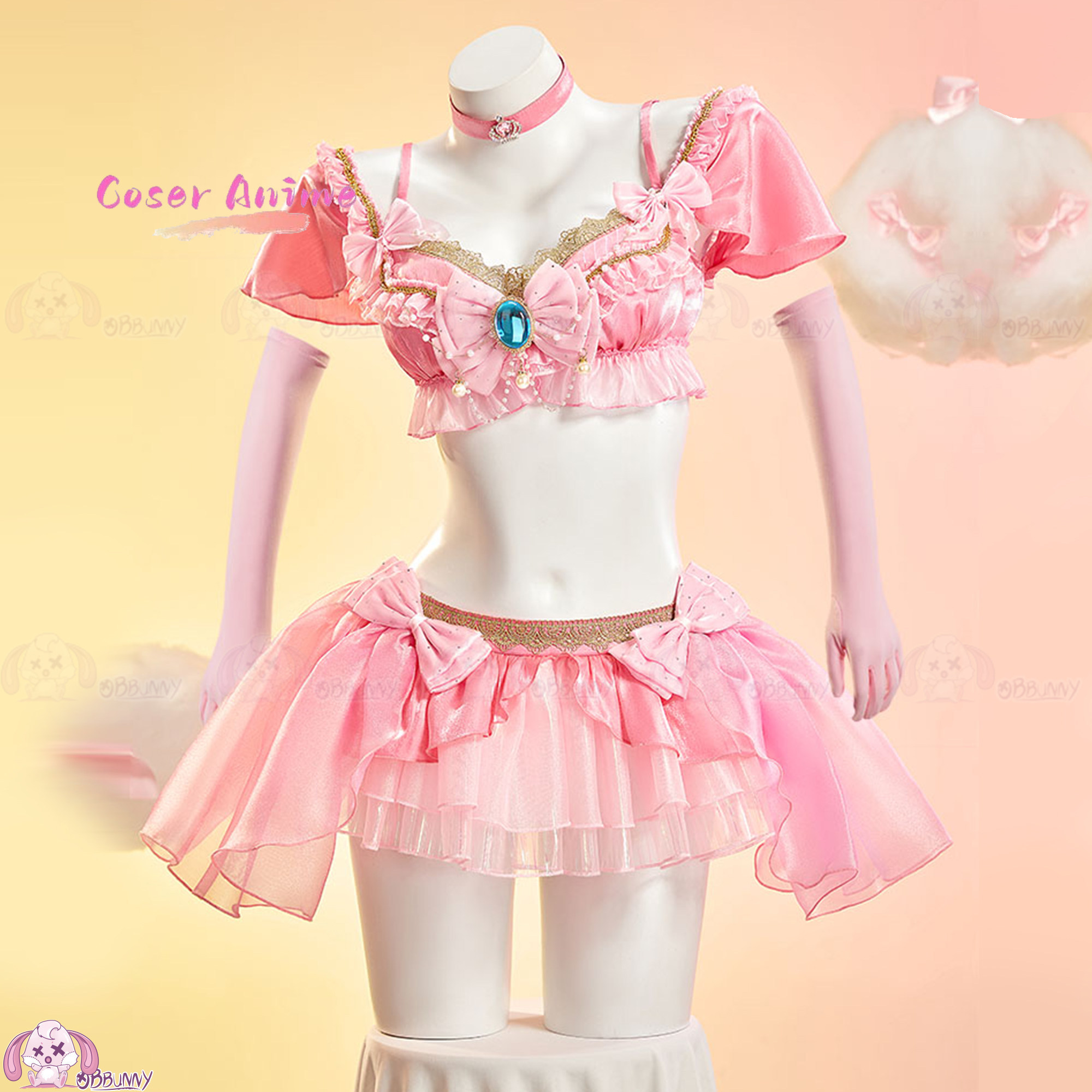 طقم تنورة قصيرة سويت بيتش أيدو - مراجعة Anime Cosplay Festival وسعره