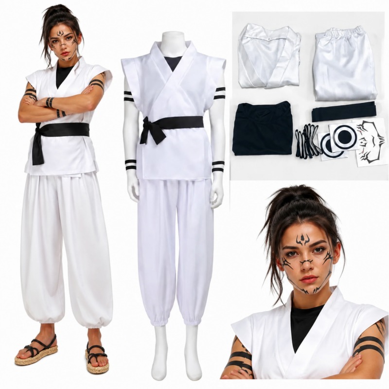 زي تنكري ريومين سوكونا من أنمي - مراجعة Jujutsu Kaisen Uniform وسعره