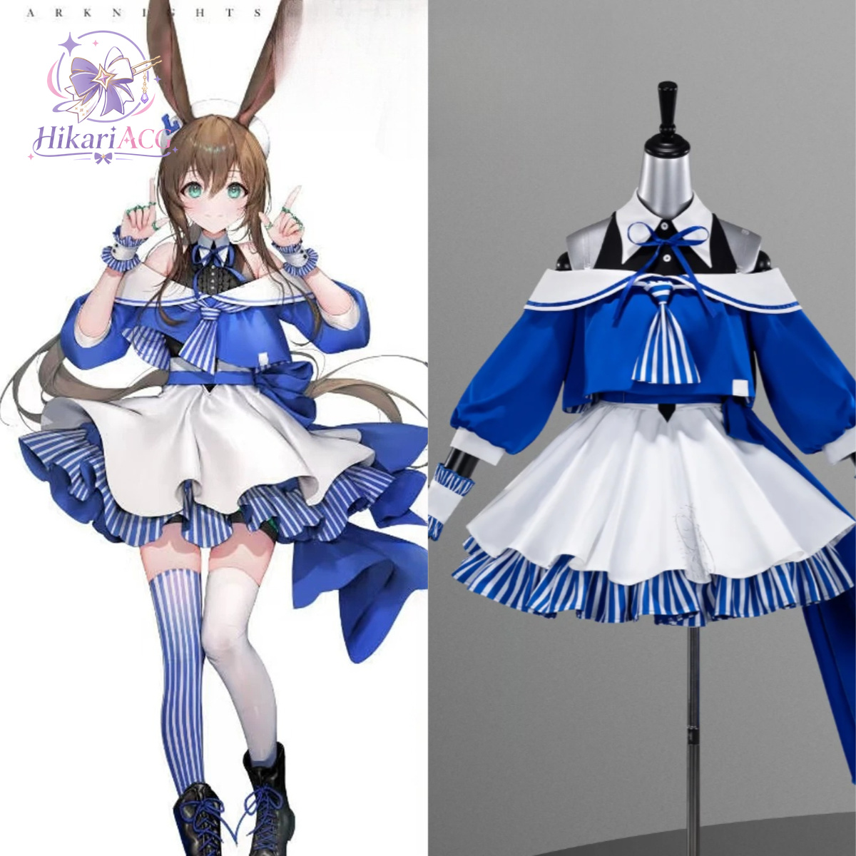 زي لعبة الأنمي أركنايتس أميا ل - مراجعة Anime Cosplay Outfits Female وسعره