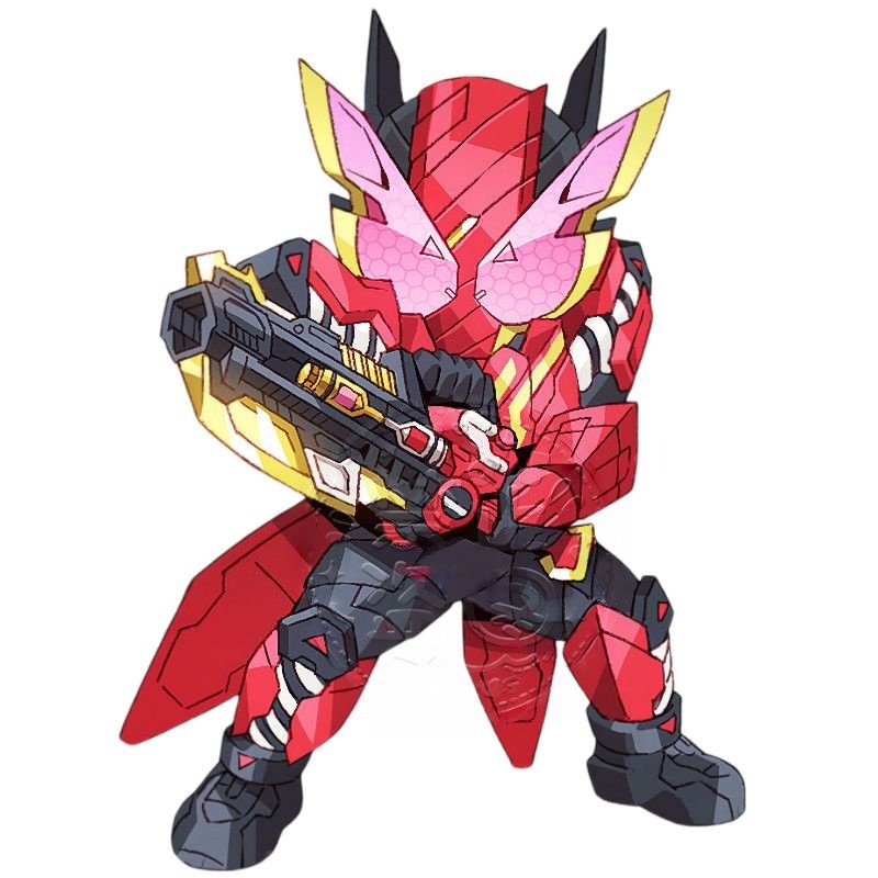 ملصقات كامن رايدر تشيبي للأنمي - مراجعة Anime Cosplay Kamen Rider وسعره