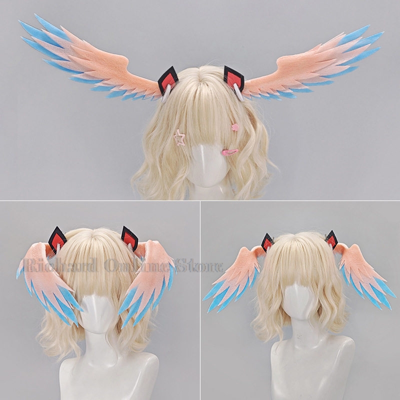إكسسوارات شعر تنكرية للنساء من - مراجعة Anime Cosplay Mujer وسعره