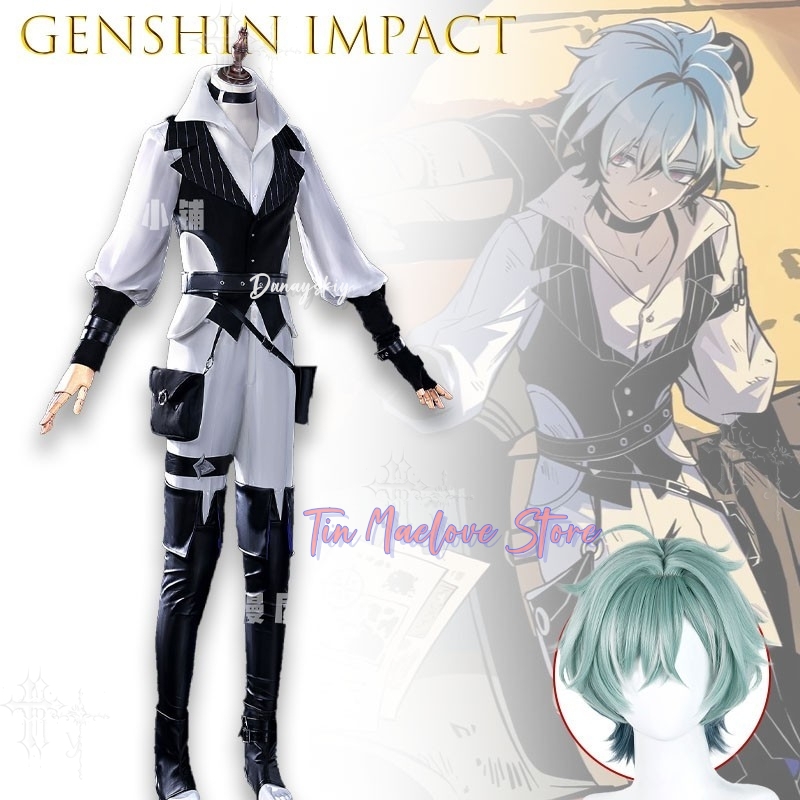 زي شخصية لعبة كامل للرجال من G - مراجعة Anime Cosplay Outfits Male وسعره