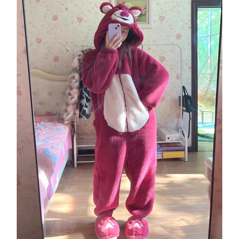 المرأة الفانيلا الدب منامة ، ق - مراجعة Anime Cosplay Thick وسعره