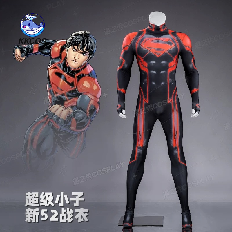 كي كي كوس نيو 52 سوبر بوي ‌ كو - مراجعة Anime Cosplay Outfits Male وسعره